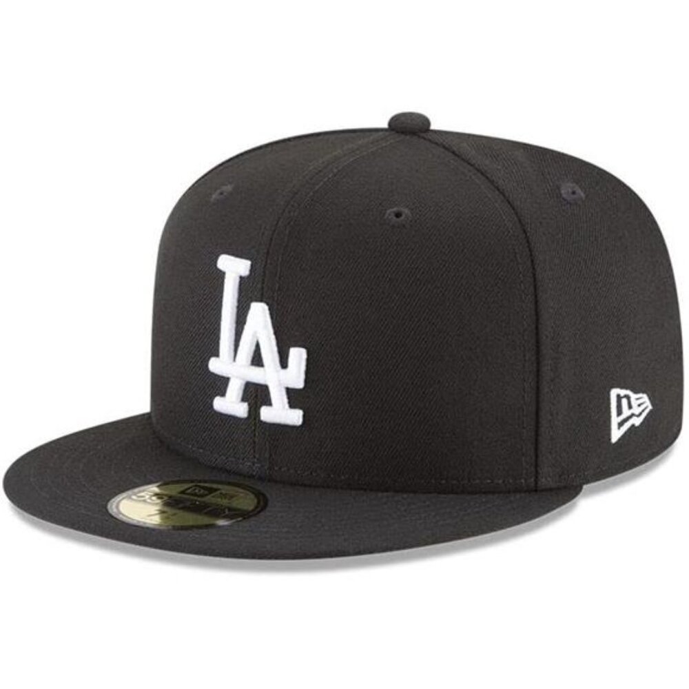 Mens NBA Snapback Cap Adjustable 9Fifty Hat Black White Embroidered Team Logo